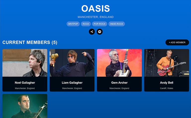 Orchestra platform screenshot